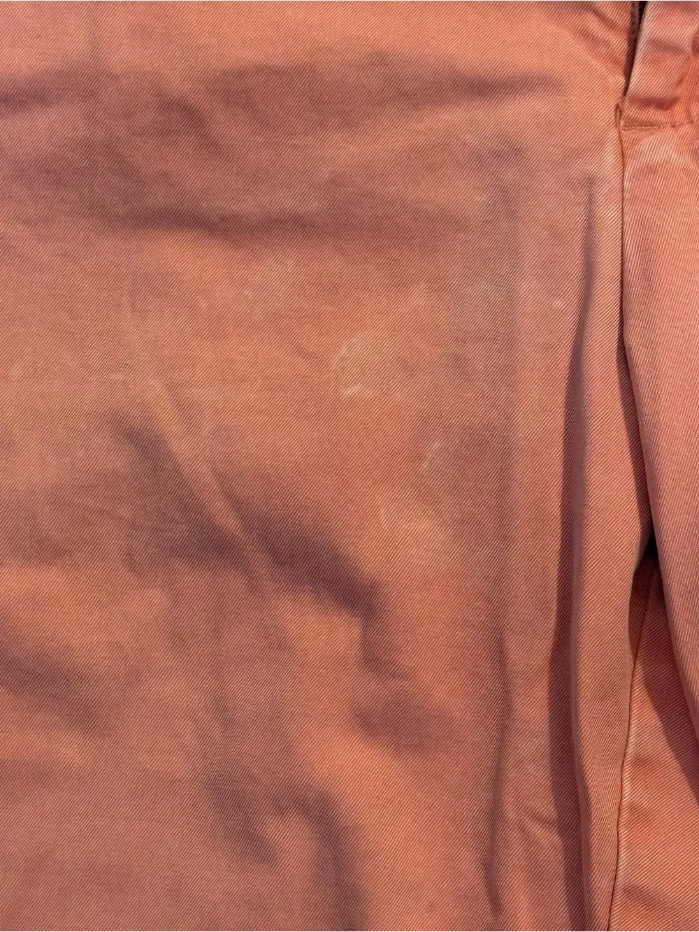 Tommy Hilfiger Coral Pink Flat-Front Chino Shorts